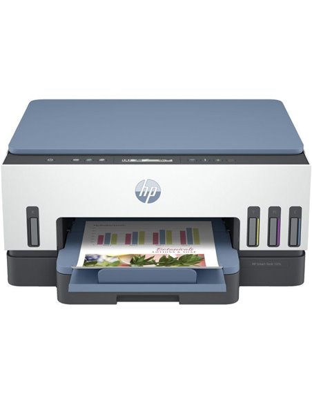 Multifunción recargable hp smart tank 7006/ wifi/ dúplex/ blanca