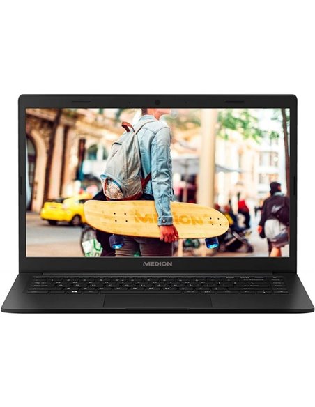 Portátil medion akoya e4251 intel celeron n4020/ 4gb/ 64gb emmc/ 14'/ win10