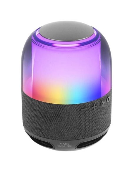 Altavoz con bluetooth mars gaming ms-flow/ 15w/ 1.0/ negros