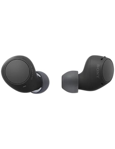 Auriculares bluetooth sony wf-c510 con estuche de carga/ autonomía 5h/ negros