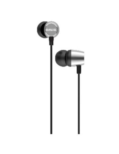 Auriculares intrauditivos aiwa estm-20sl/ jack 3.5/ plateados