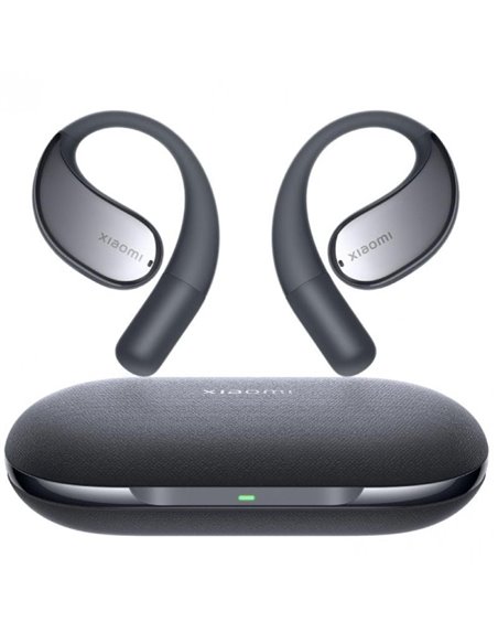 Auriculares bluetooth xiaomi openwear stereo con estuche de carga/ autonomía 7h/ grises