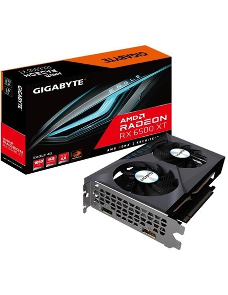 Tarjeta gráfica radeon rx 6500 xt eagle/ 4gb gddr6