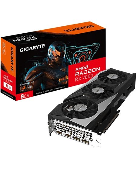Tarjeta gráfica radeon rx 7600 gaming oc/ 8gb gddr6