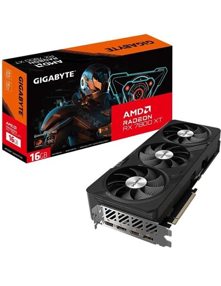 Tarjeta gráfica radeon rx 7800 xt gaming oc/ 16gb gddr6