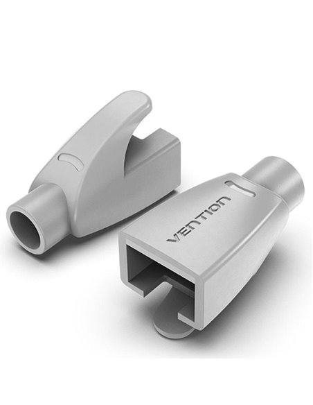 Funda protectora rj45 vention iodh0-50/ 50 uds/ gris