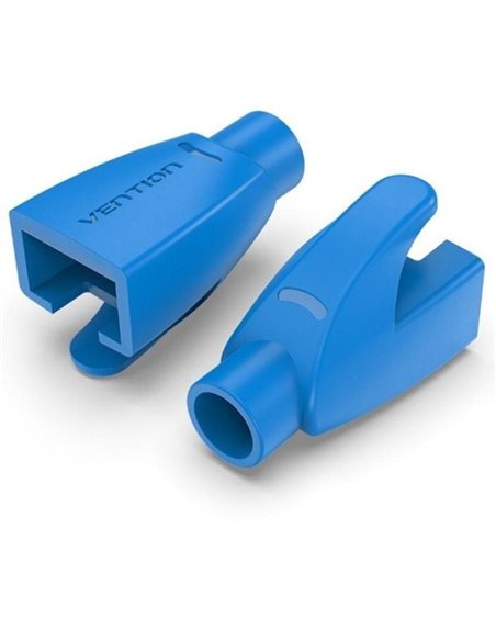 Funda protectora rj45 vention iodl0-100/ 100 uds/ azul
