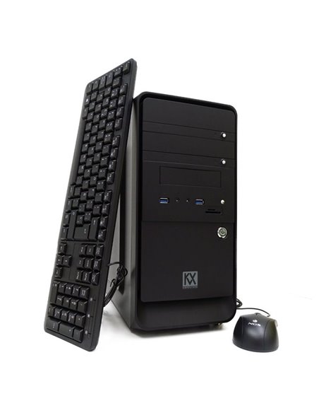 Pc kvx amdline 3 amd ryzen 5-5600g/ 16gb/ 512gb ssd/ sin sistema operativo