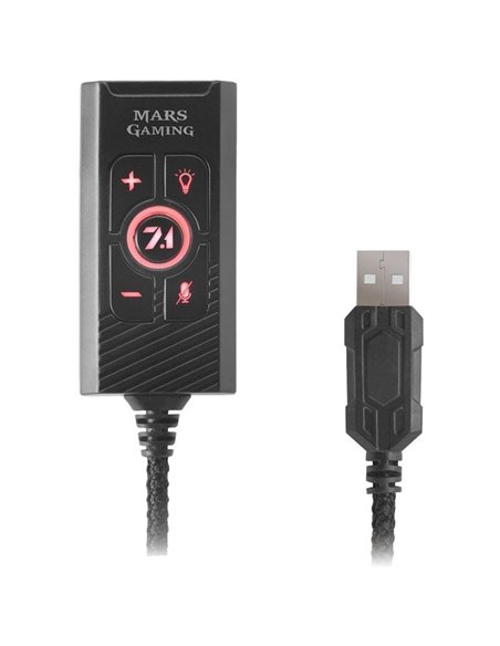 Tarjeta de sonido mars gaming msc2/ 7.1