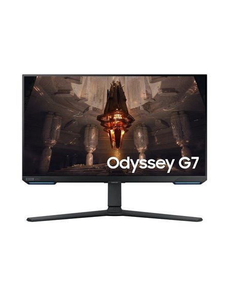 Smart monitor gaming samsung odyssey g7 s32bg700eu 32'/ 4k/ 1ms/ 144hz/ ips/ multimedia/ regulable en altura/ smart tv/ negro