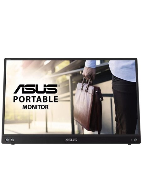 Monitor portátil asus zenscreen mb16acv 15.6'/ full hd/ negro