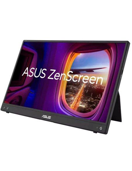 Monitor portátil asus zenscreen mb16ahv 15.6'/ full hd/ negro