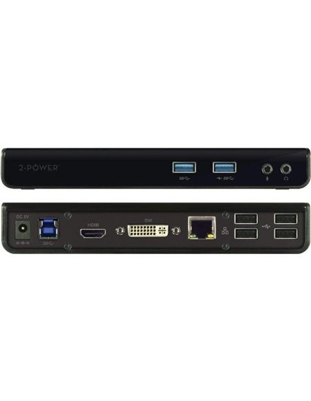 Docking USB 3.0 2-Power DOC0101A/ 1xHDMI/ / 1xDVI/ 6xUSB/ 1xRJ45/ 2xAudio