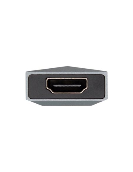 Docking USB Tipo-C Aisens ASUC-4P002-GR/ 1xHDMI/ 2xUSB/ 1xUSB Tipo-C PD/ Gris