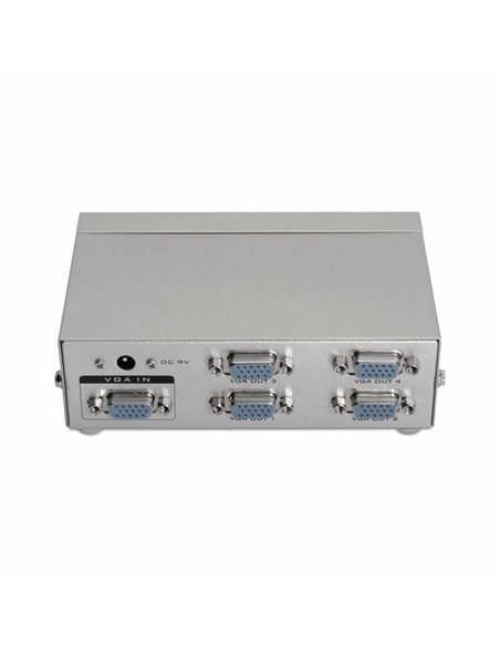 Duplicador SVGA Aisens A116-0085/ 4x SVGA Hembra - SVGA Macho