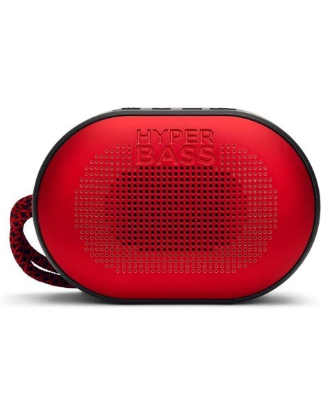 Altavoz con Bluetooth Aiwa BST-330RD/ 10W/ 1.0/ Rojo y Negro