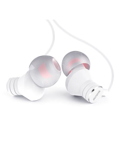 Auriculares Intrauditivos Aiwa ESTM-50USB-C/WT/ con Micrófono/ USB Tipo-C/ Blancos