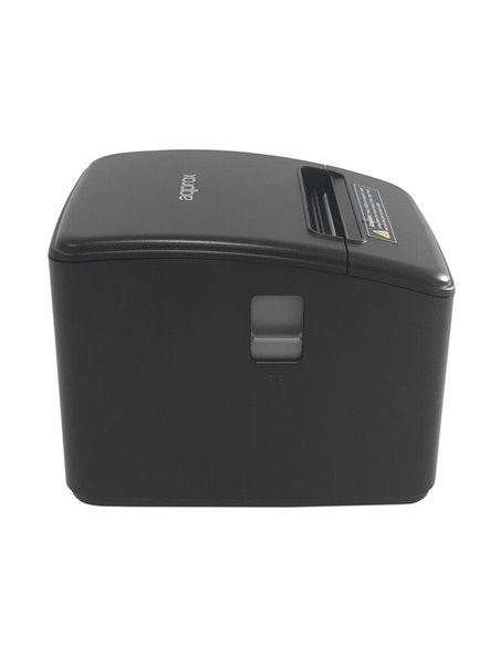 Impresora de Tickets Approx appPOS80AM-USBLAN/ Térmica/ Ancho papel 80mm/ USB-Ethernet-RJ11/ Negra