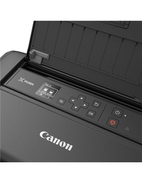 Impresora Portátil Canon PIXMA TR150 con Batería/ WiFi/ Negra