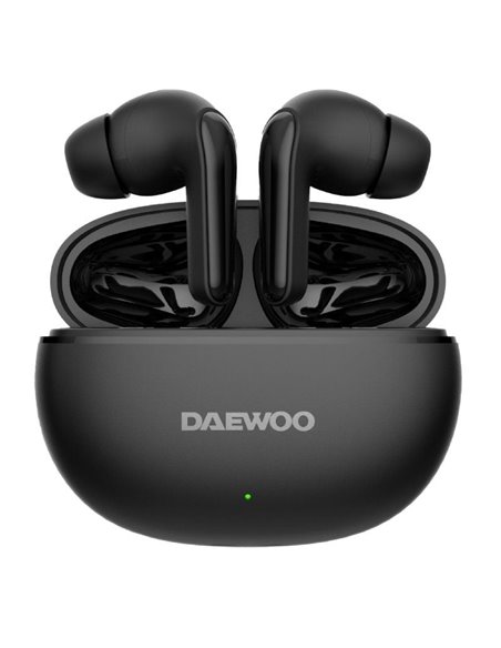 Auriculares Bluetooth Daewoo DW2004 con estuche de carga/ Autonomía 5h/ Negros