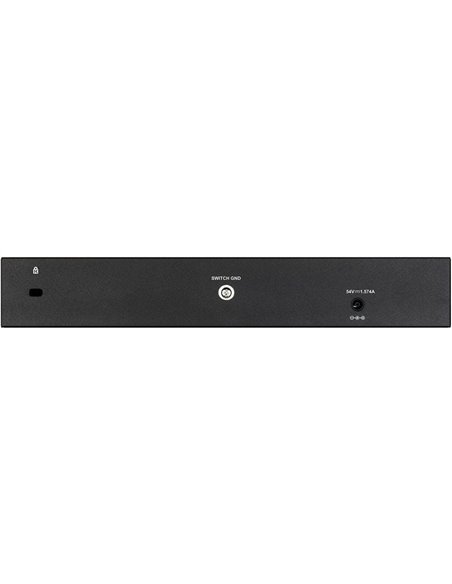 Switch Gestionado D-Link DGS-1210-08P/ 8 Puertos/ RJ45 10/100/1000/ SFP/ PoE
