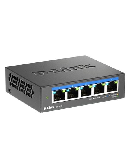 Switch D-Link DMS-105 5 Puertos/ RJ-45 10/100/1000