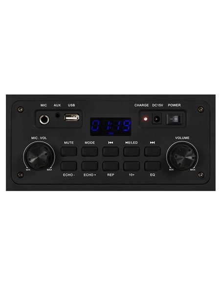 Altavoz Portable con Bluetooth Fonestar California/ 200W
