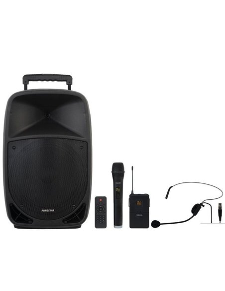 Altavoz Portable con Bluetooth Fonestar Malibu-312/ 250W