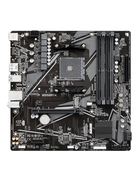 Placa Base Gigabyte B550M K Socket AM4/ Micro ATX