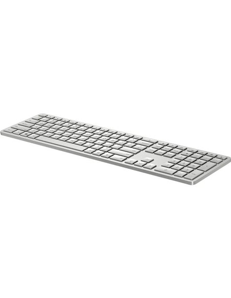 Teclado Inalámbrico Programable HP 970/ Blanco