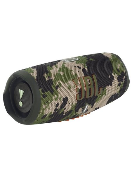 Altavoz con Bluetooth JBL Charge 5/ 40W/ 1.0/ Verde Camuflaje