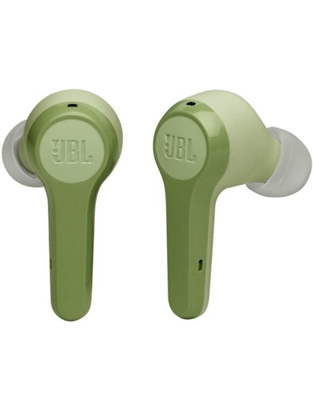 Auriculares Bluetooth JBL Tune 215 TWS con estuche de carga/ Autonomía 5h/ Verdes