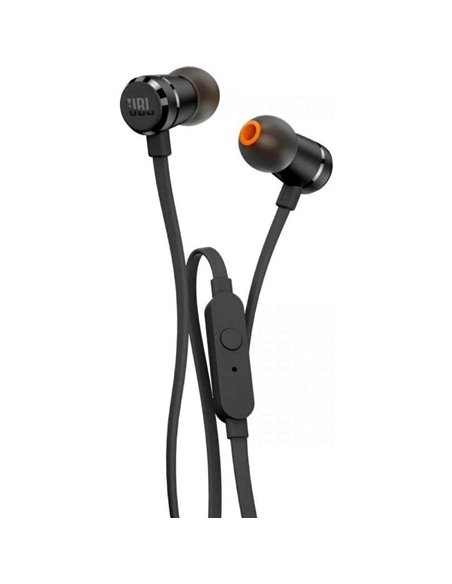 Auriculares Intrauditivos JBL Tune 290/ con Micrófono/ Negros