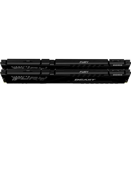 Memoria RAM Kingston FURY Beast 2 x 16GB/ DDR5/ 5600MHz/ 1.25V/ CL36/ DIMM
