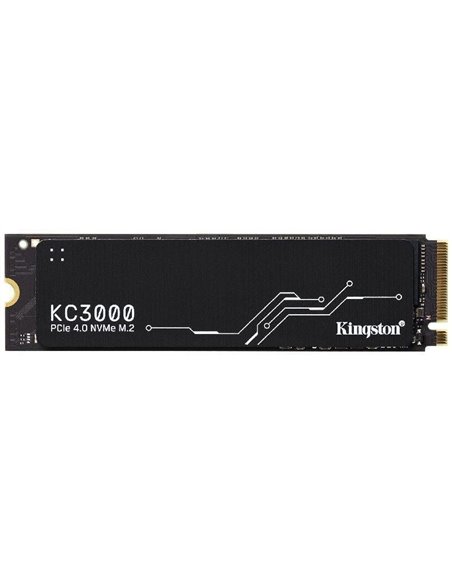 Disco SSD Kingston KC3000 1TB/ M.2 2280 PCIe 4.0/ con Disipador de Calor/ Full Capacity