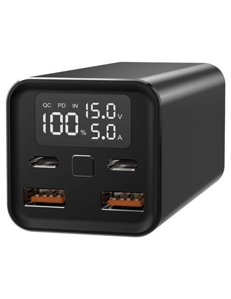 Batería Externa/Powerbank Leotec PowerBank 20000mAh PD/ 65W/ Compatible con Portátiles