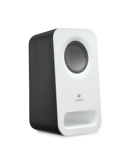 Altavoces Logitech Z150/ 6W/ 2.0/ Blanco
