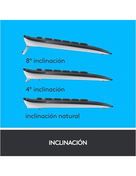 Teclado y Ratón Inalámbrico Logitech MK540 Advanced