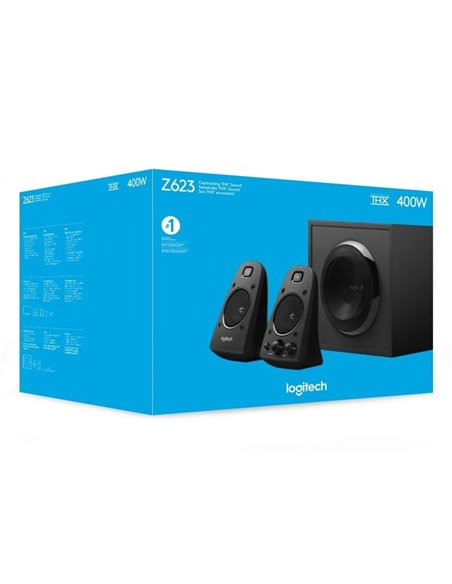 Altavoces Logitech Z623 THX/ 200W/ 2.1