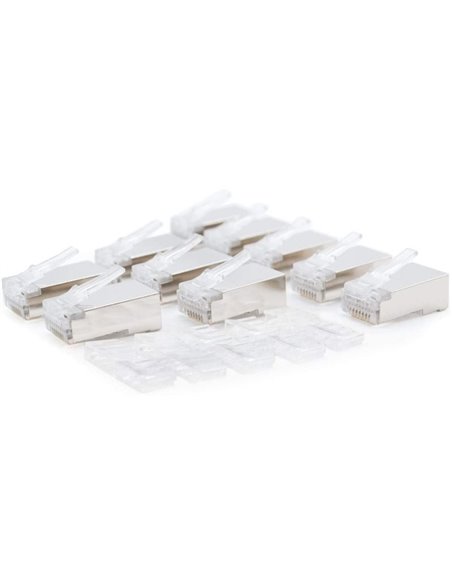Conector RJ45 Nanocable 10.21.0203/ Cat.6/ 10 uds