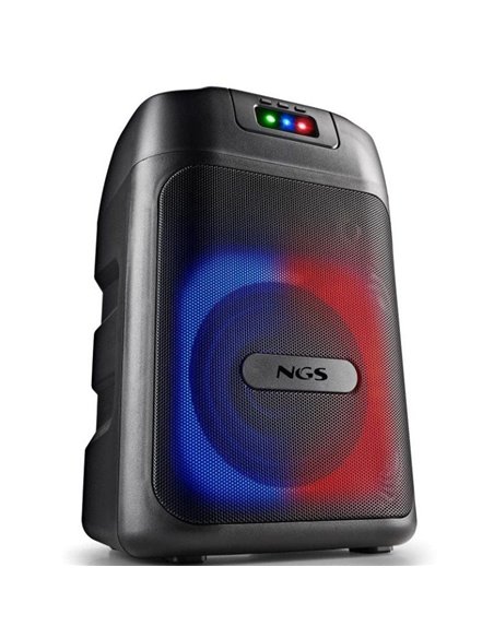 Altavoz Portable con Bluetooth NGS Wild Club/ 80W