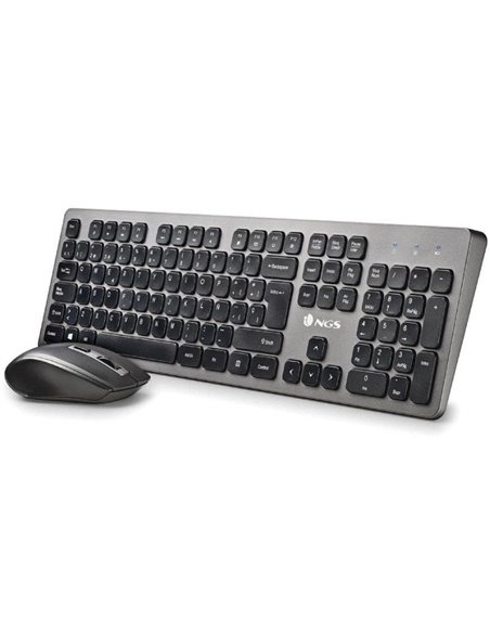 Teclado y Ratón Inalámbricos NGS Idol Kit