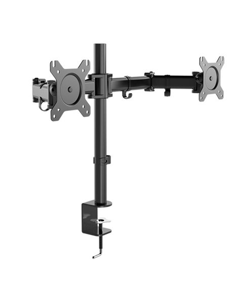 Soporte para 2 Monitores Nox Lite Dual Stand/ hasta 8kg