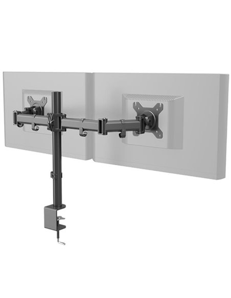 Soporte para 2 Monitores Nox Lite Dual Stand/ hasta 8kg