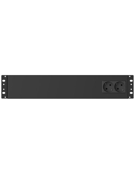 Unidad de Distribución para Alimentación Phasak COMPACT 800 VA/ 9A/ 8x Schuko/ Formato Rack 2U
