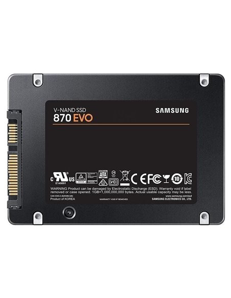Disco SSD Samsung 870 EVO 4TB/ SATA III/ Full Capacity