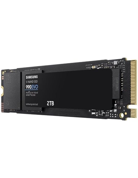 Disco SSD Samsung 990 EVO 2TB/ M.2 2280 PCIe 5.0/ Compatible con PS5 y PC/ Full Capacity