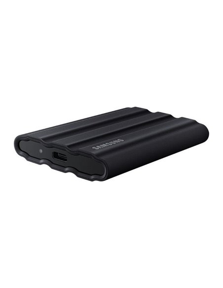 Disco Externo SSD Samsung Portable T7 Shield 1TB/ USB 3.2/ Negro
