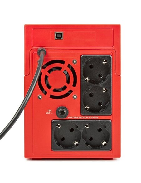 SAI Línea Interactiva Salicru SPS 1600 SOHO+/ 1600VA-960W/ 4 Salidas/ Formato Torre