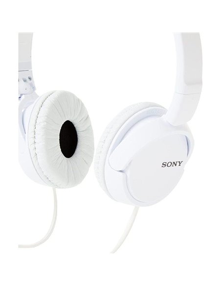 Auriculares Sony MDR-ZX110W/ Jack 3.5/ Blancos